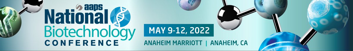 AAPSComms's tweet photo. #ICYMI How can we let science and innovation lead us in improving our biotechnology #drugdevelopment processes? November 8 is the deadline for submitting proposals for the National Biotechnology Conference (#NBC2022) taking place May 9-12, 2022. Submit: https://t.co/N6eL34RB5G https://t.co/yVfGPAXxAx