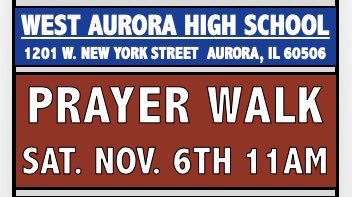 WahsBibleStudy's tweet photo. SATURDAY 11AM UNITE AURORA - West Aurora High School Room A214 Park at Door #1 https://t.co/ZOM0wuwwtv