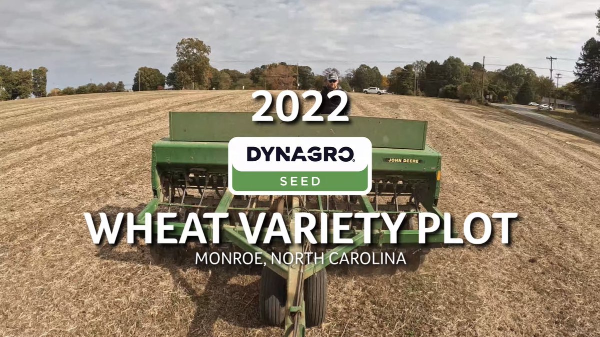 VIDEO: youtu.be/0hr3de6cHRg
2022 Dyna-Gro Wheat Variety Plot is in!
<a href="/DynaGroSeed/">Dyna-Gro Seed</a> <a href="/NutrienAgRetail/">Nutrien Ag Solutions</a> 
#LeadingTheField