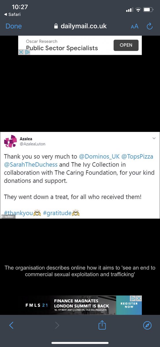jebrittan2's tweet photo. Remember this #YorkPR
Who ARE they trying to kid?!!
#KetToFreedom
#PrinceAndrew #Fergie
 #SexTraffickingCharities #Azalea https://t.co/Of4JUY7kGM