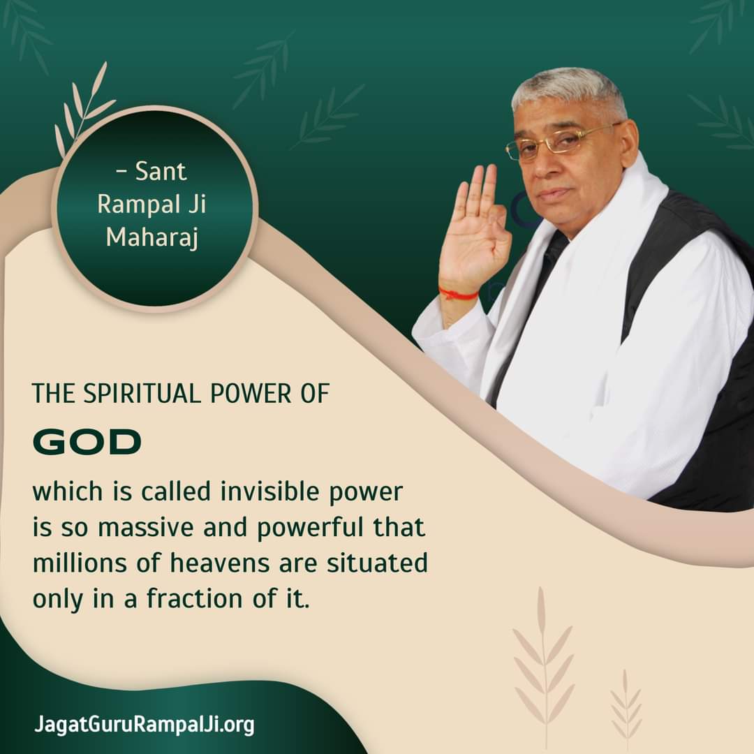 VijenDParmar's tweet photo. #सत_भक्ति_संदेश
#SaintRampalJiQuotes
Visit Satlok ashram you tube channel 🤳🙏🏻 https://t.co/ObNqwOINFa