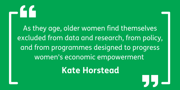 Age_Int's tweet photo. "Older women: the hidden workforce" report author Kate Horstead explains how the report was designed to shine a spotlight on older women and the need for their vital contributions to be recognised π https://t.co/vVcFVNGIVr
#OlderWomenToo #HiddenWorkforceReport https://t.co/88dUSfLE0o