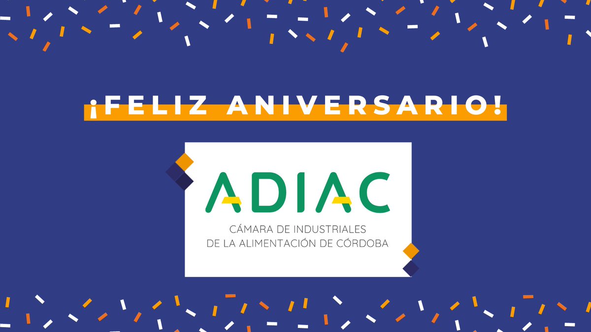 CIIECCA's tweet photo. ¡Feliz aniversario #ADIAC! 🥳🥳
Sigamos trabajando asociativamente en proyectos que fortalezcan nuestros sectores y la #IndustriaCordobesa 🙌 https://t.co/eGYROpxjpK