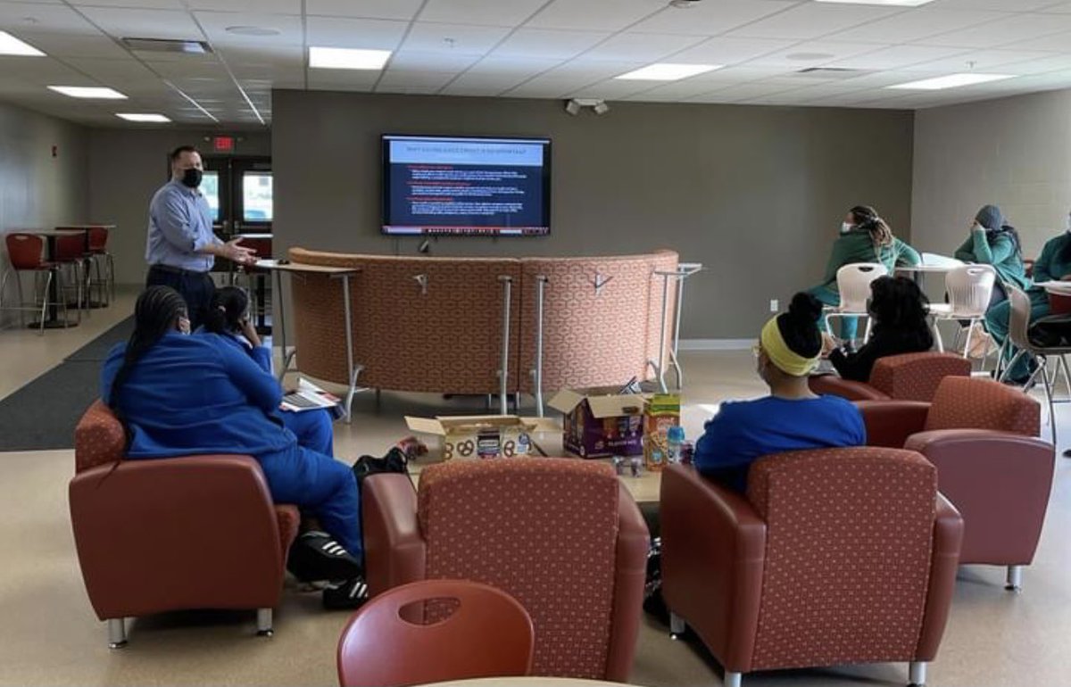 NCI_Director's tweet photo. Financial Literacy Thank you Cardinal Credit Union for coming to our school and providing our students the opportunity to learn about credit and credit scoring. Great information to improve financial literacy $$$ https://t.co/WiSYNPnNzD