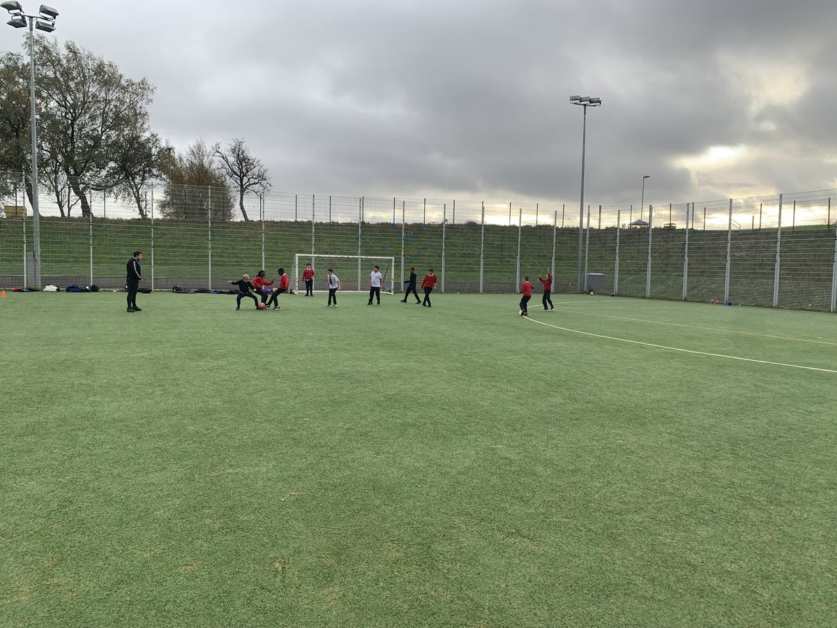 MissMcCreath's tweet photo. Football team learning about intercepting, attacking and defending. Player of the match against St Brigid’s Leo P7! Well done 👍@stcuthbertspc @stcuthbertsglas https://t.co/xFBu6f8ZUR