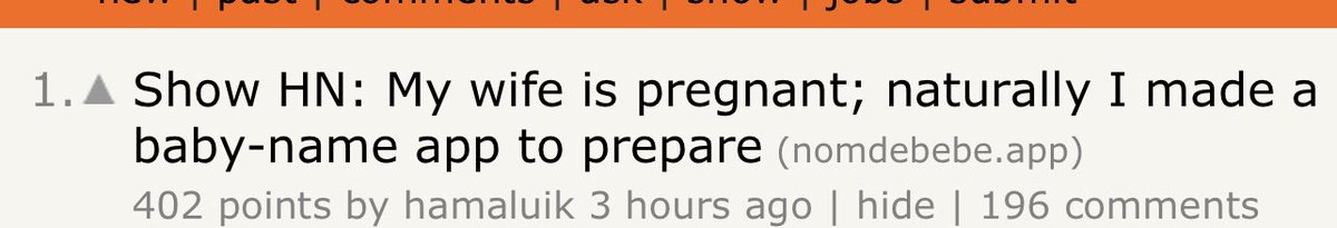 My wife is pregnant so naturally I prepared in one of the least useful ways possible