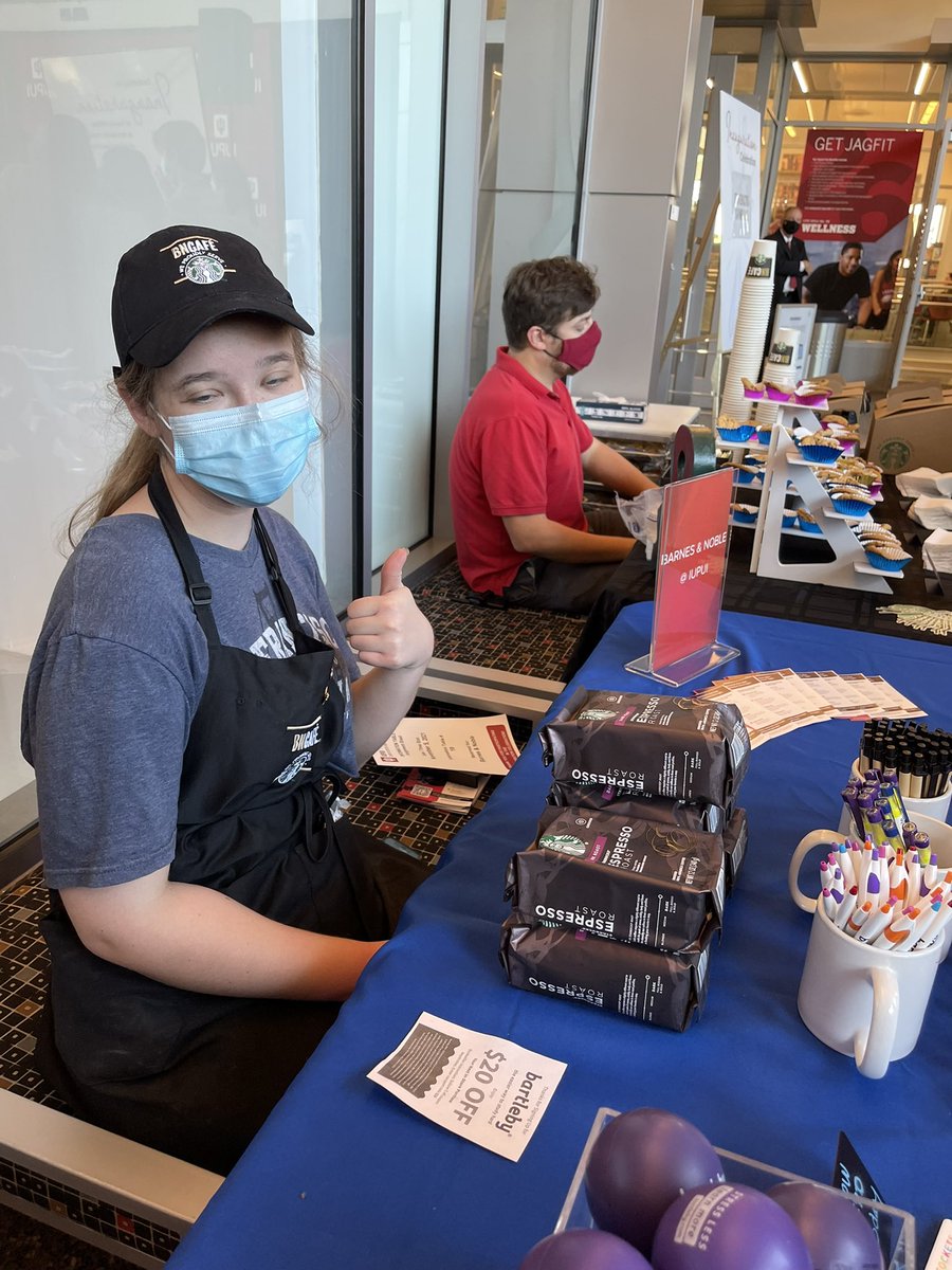 Come see us for @IUPUI Fall Festival and celebrate the inauguration of the FIRST woman president in 200 years, Pamela Whitten! Samples, freebies, and coupons! Let’s party!