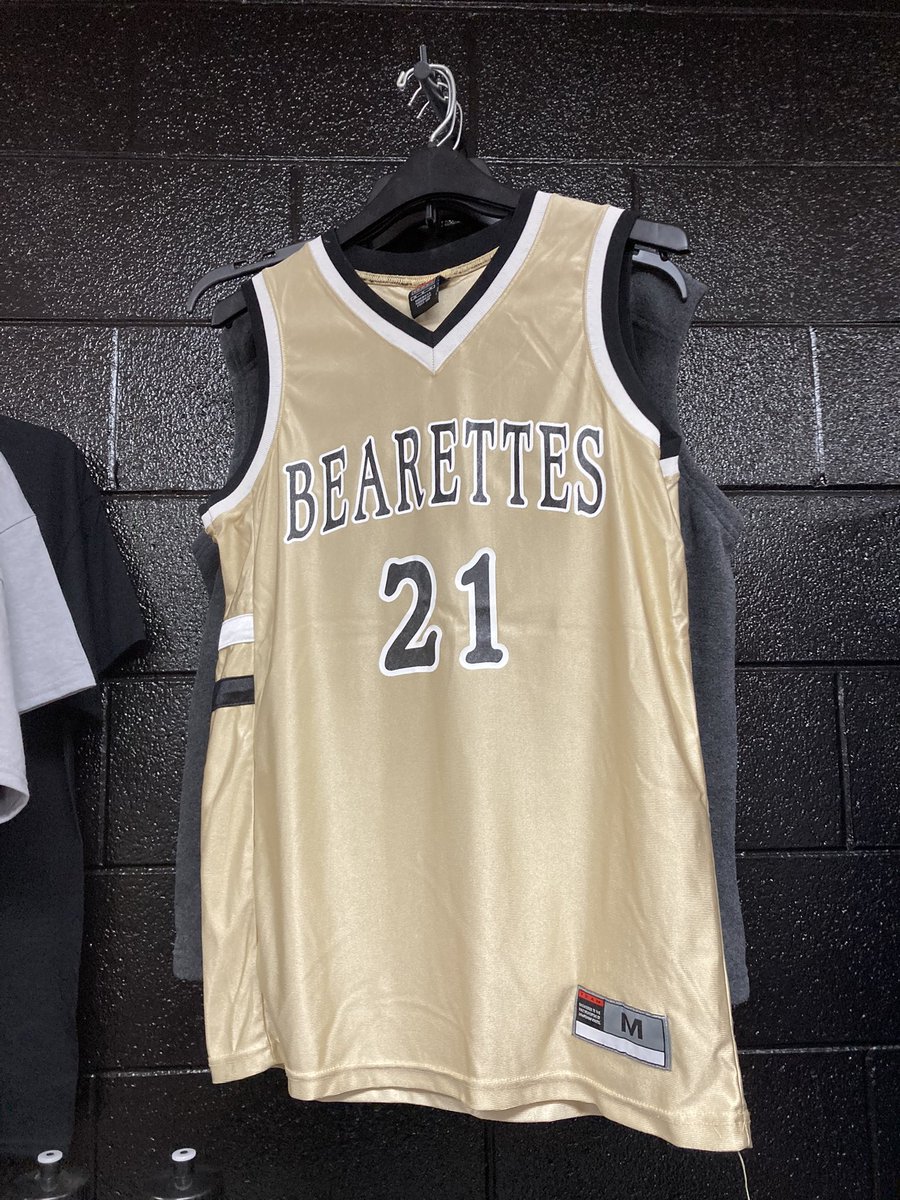 Come buy our new BEARETTES jersey!! Most of the profits will go to the girls basketball team to support there program!! Go Bears