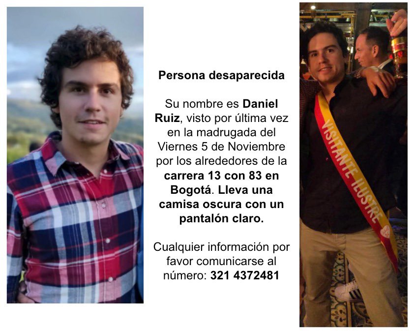 alecarrillo_c's tweet photo. Por favor ayudanme a compartir y si lo han visto o tienen información por favor contactar a este número! 3214372481 https://t.co/O69GeGweTb
