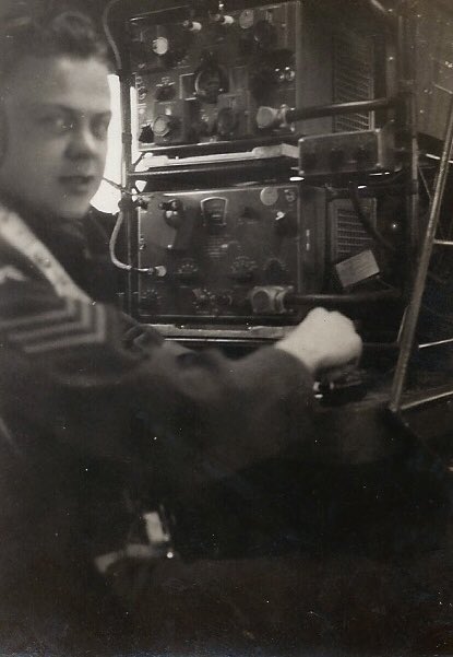 Who will you remember on November 11th? I will remember by dad Douglas Roy Bonell RCAF/RAF #WhoWillYouRemember <a href="/RCAF_ARC/">Royal Canadian Air Force</a> (1st photo: in the middle, 2nd photo: back row 1st left, Sqd 525 RAF)