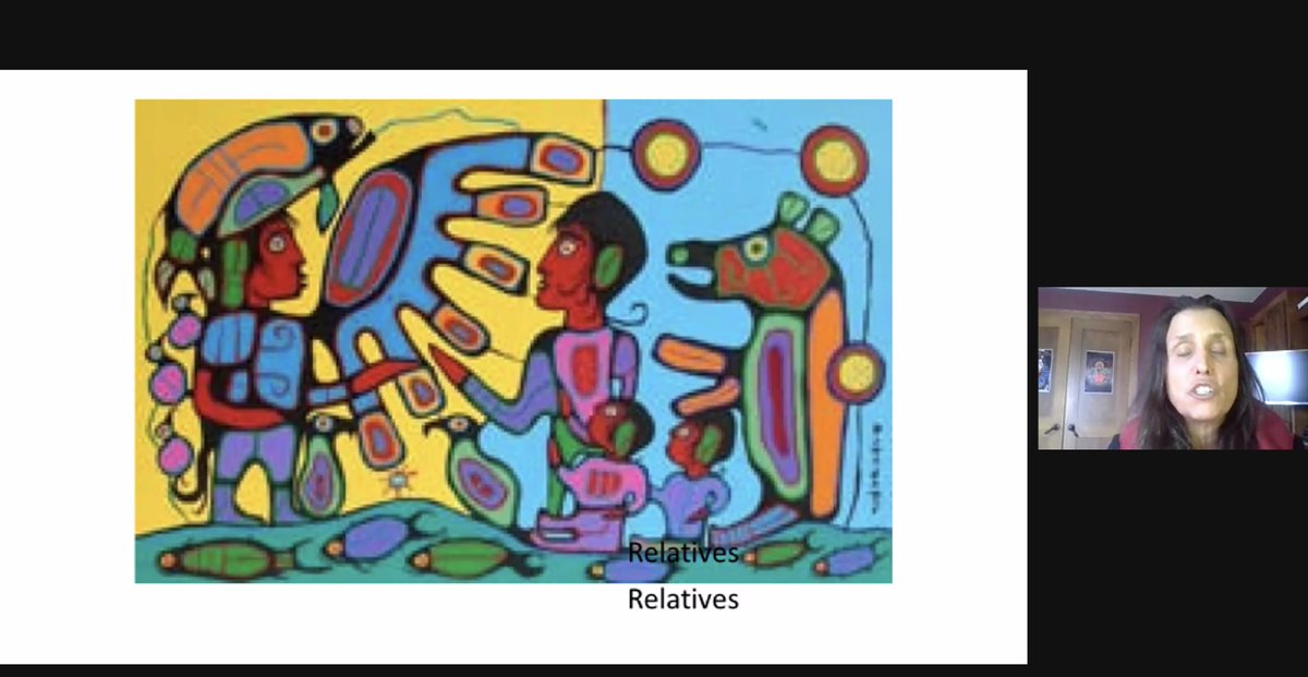 Klodiana23's tweet photo. "Hello my relatives"Winona LaDuke opens #IndigenousClimateJustice knowledge symposium @queensu reminding us of our connection to family, community, land & spirit people who came before & to be born @WinonaLaduke @turtlegal45
“All of our knowledge systems are the next economy”WLD https://t.co/lbDMqC1IXr