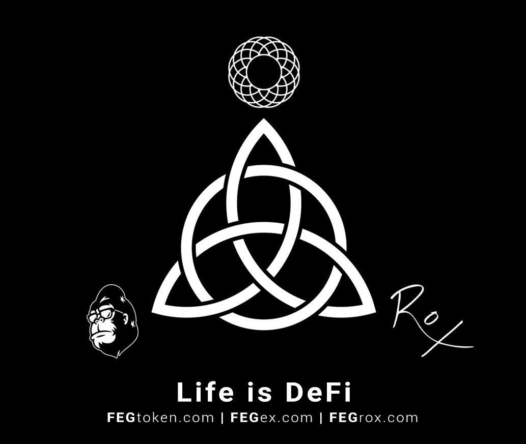 cryptoFEGex's tweet photo. #SmartDefi is life ! 
Life is #SmartDefi ! 

$FEG $ROX https://t.co/NqyaZBvNcs