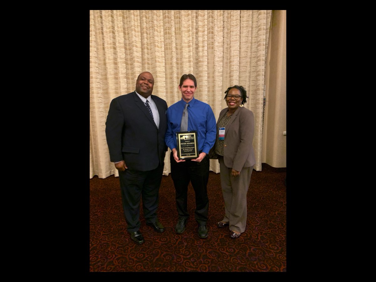 NYSSCAtweets's tweet photo. Congratulations to Peter Kramer, our program of the year winner! #nyssca21 #buildingastrongerfoundation https://t.co/Mhhjoo4Nkm