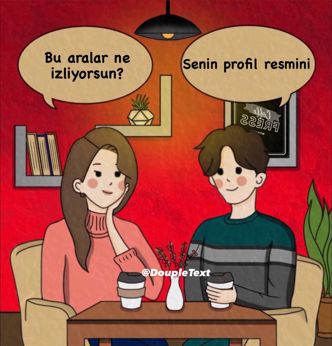 Bir Kadın bir Erkek (@doupletext) on Twitter photo 