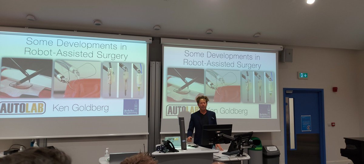 An inspiring talk by <a href="/Ken_Goldberg/">Ken Goldberg</a> from <a href="/Cal_Engineer/">Berkeley Engineering</a> on robot assisted surgery. <a href="/imperialcollege/">Imperial College London</a>