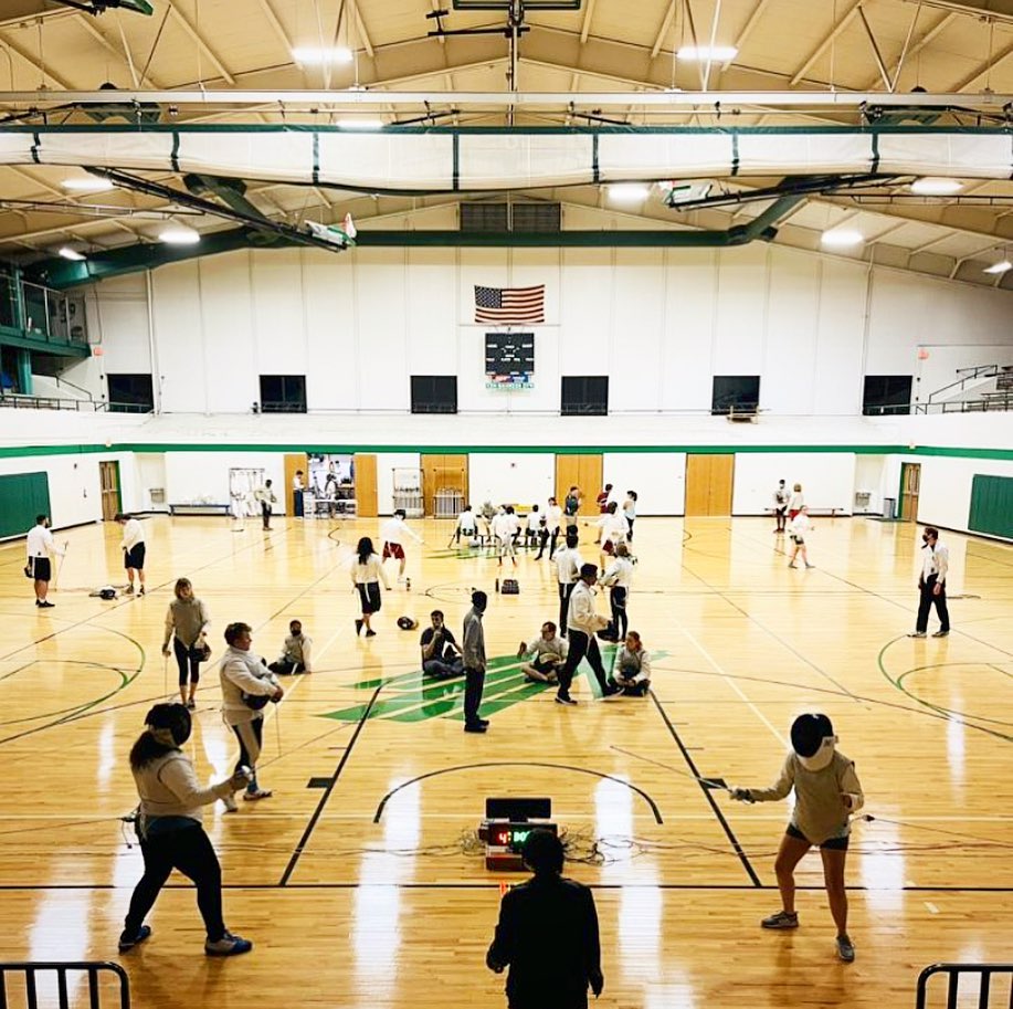 UNTsocial's tweet photo. DYK: @UNTfencing has a club on campus and is open to EVERYONE! Whether you’re just starting or advanced, all are welcome. The club even provides equipment and lessons. Learn more: https://t.co/xqiJS41IAz https://t.co/CIyozAefcp