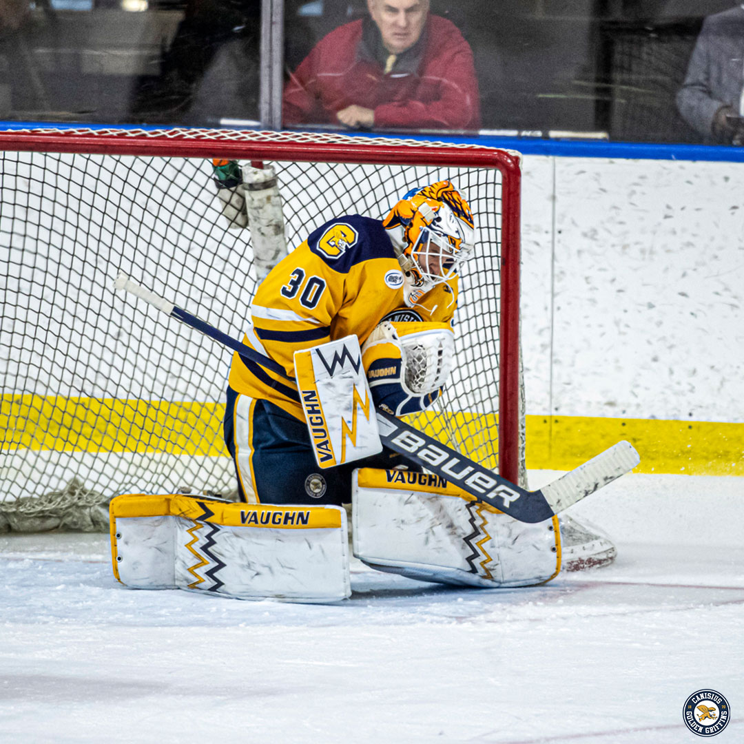 GriffsHockey's tweet photo. Ready for conference play.

#Griffs | #NCAAHockey https://t.co/csi3mVQ7gD