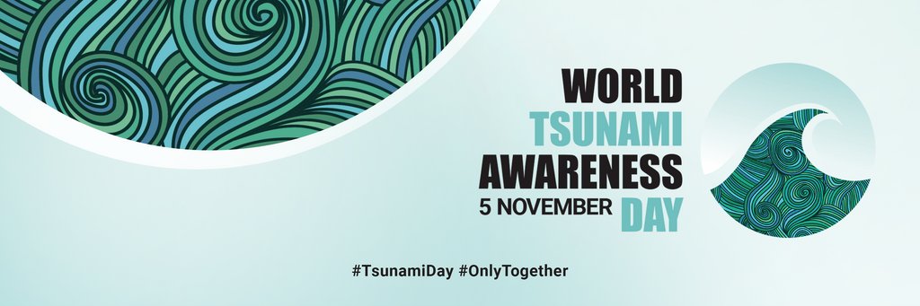 However rare they might be, tsunamis are the single most deadly of all sudden onset natural hazards. Millions of people live and work in tsunami-exposed communities across the world’s oceans. #TsunamiDay

Find out more information at https://t.co/dpS6dZh1tR https://t.co/q48kFmLhCS