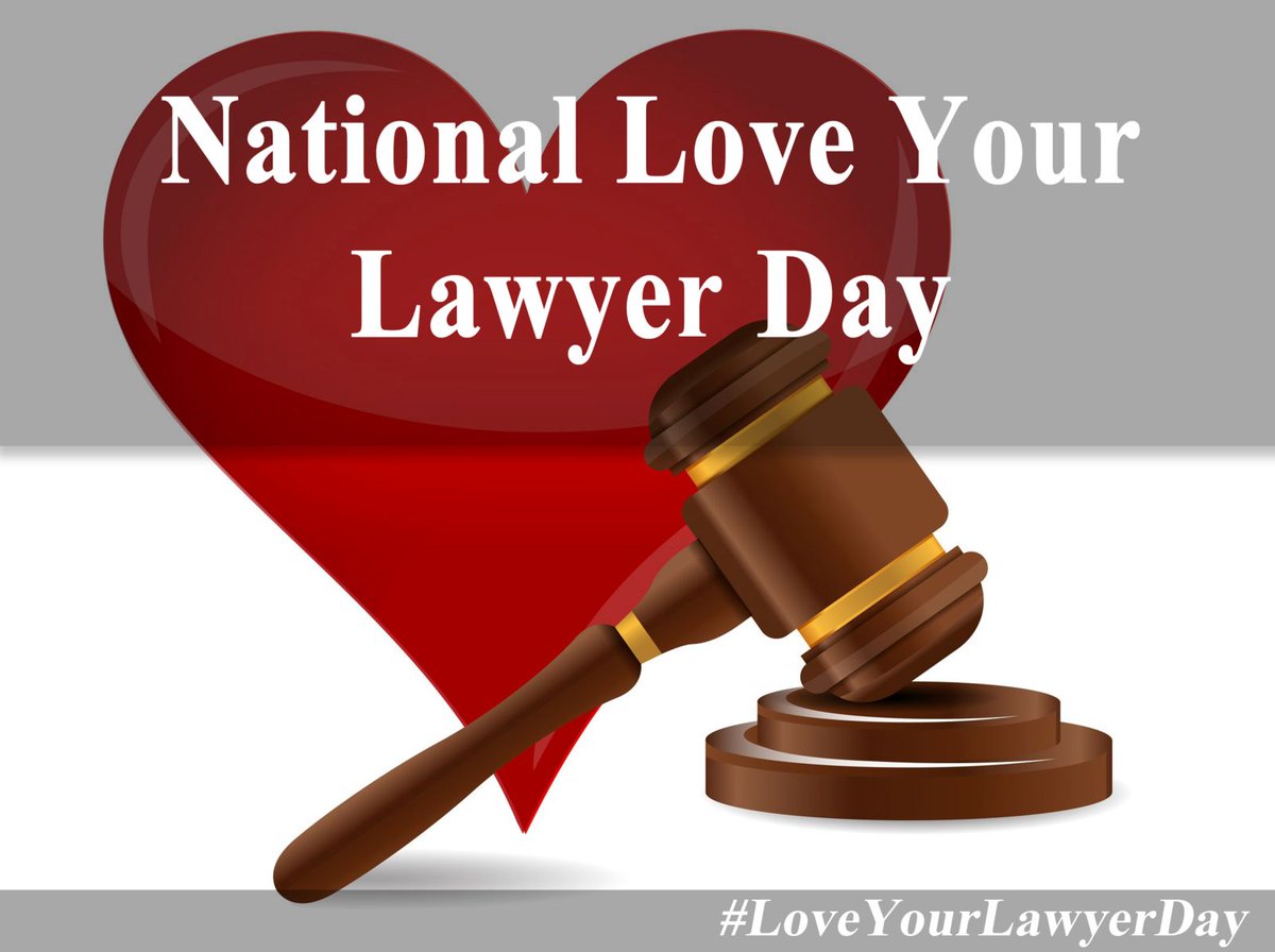 Often the subject of some very unflattering metaphors, over time, lawyers have become the butt of well-known jokes around. Lawyers also serve some very important purposes and are helpful and useful to society at large.
That is why we celebrate Love Your Lawyer Day!
