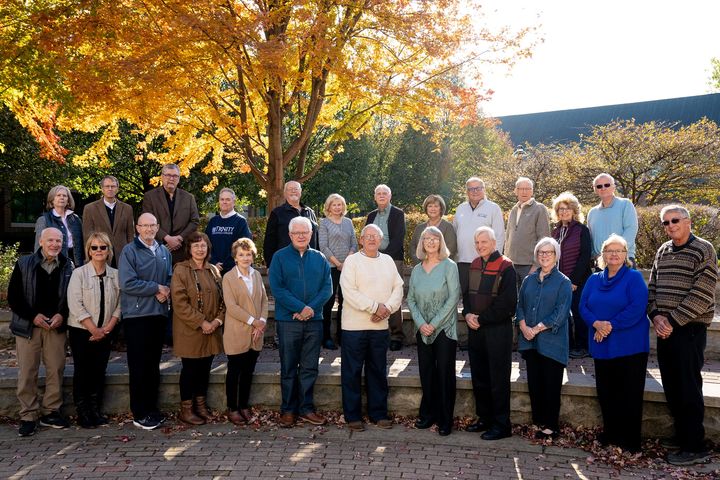 Trinity_Alumni's tweet photo. We are excited to welcome Trinity's Class of 1971 to campus today! They are the College’s first 4-year graduating class. What a blessing! #TrinityFallFest https://t.co/WxGeDqxPDS