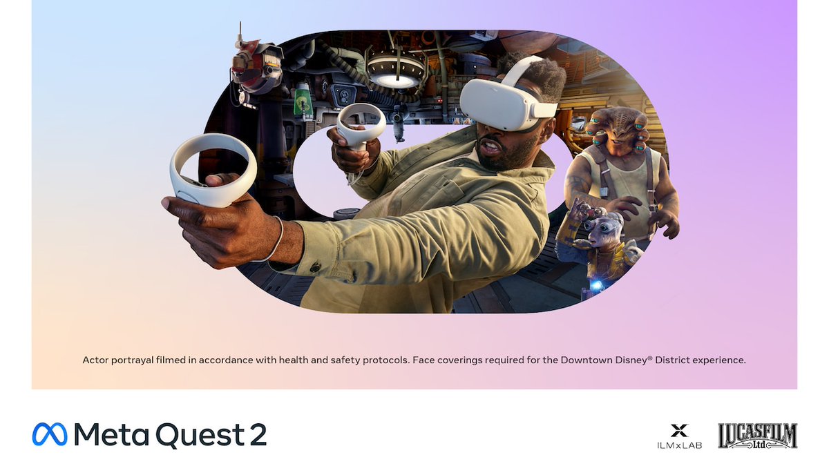 themeparkcanuck's tweet photo. ILMxLAB and Meta Quest to Preview Special VR Experience Star Wars: Tales from the Galaxy’s Edge in Downtown Disney District for a Limited Time at Disneyland Resort https://t.co/dRyQ5I6kSA https://t.co/bkdkLUsU3e