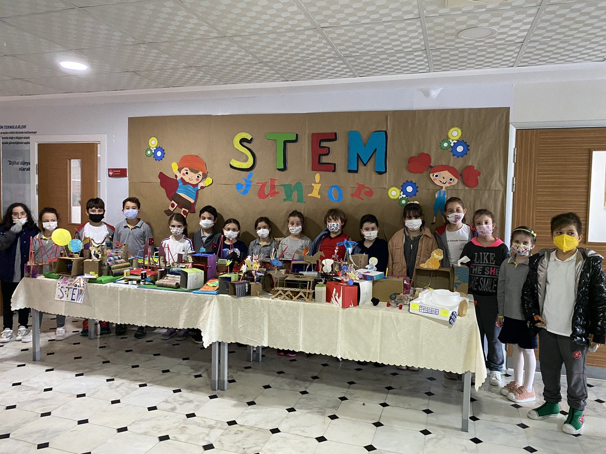 UnatBk's tweet photo. @corlubk da 3. Sınıflar #STEM dersinde Şerbet’e yardım ettiler. Tasarladıkları  #Automata ile kuklaları hareket ettirdirler. #bkSTEM #STEMgelecektir #STEMjunior @ErkenCocukluk
@omerfarukozer 
@aynurbalkan22 https://t.co/Ol8h8WOvST