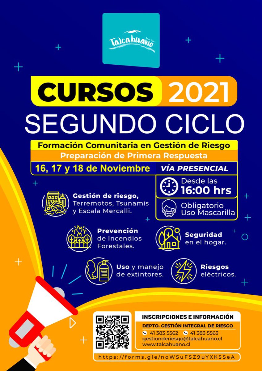 rtalcahuano's tweet photo. #TsunamiDay ¿quieres aprender cómo se generan los tsunamis, a qué velocidad se desplazan y qué hacer si nos enfrentamos a esta amenaza? Estos y otros temas están incluidos en la segunda versión del curso Gestión del riesgo y primera respuesta. Inscríbete!! https://t.co/UspVeEDozt https://t.co/MkloM9gKvd