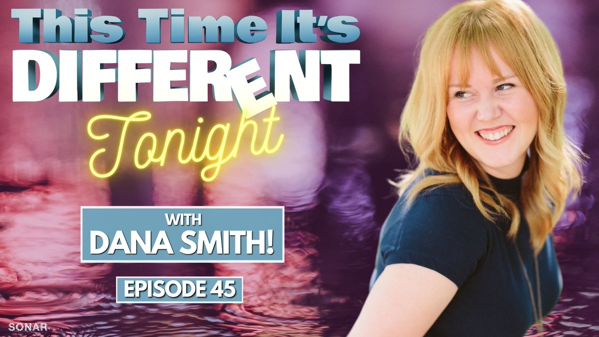 Episode 45 of This Time it's Different is out now with guest <a href="/danasmithcomedy/">Dana Smith</a>! (<a href="/HUNKScomedy/">HUNKS</a>).  We host a Late Night Show! watch or listen!

🎧: thesonarnetwork.com/this-time-its-…
👀: youtu.be/J9TthwQNNik