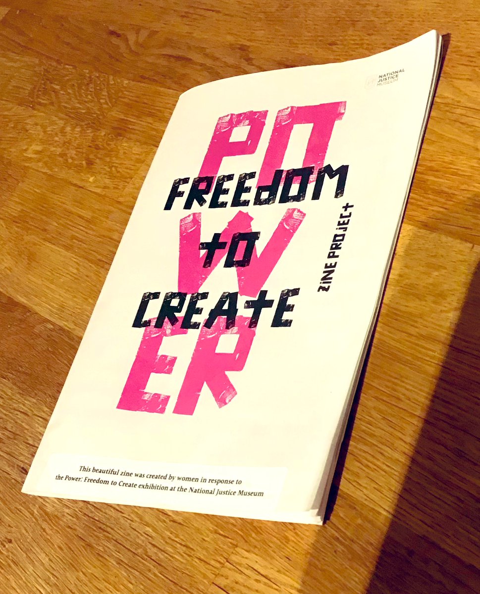 NJMIdeas's tweet image. A power packed zine coproduced with brilliant women @heya_nottingham @Broxtowewomen Creative conversations facilitated with @BOlawoye @msshebl2 Inspired by the #NJMPower exhibition. Drop into free project lab @JusticeMuseum to pick one up

issuu.com/nationaljustic…

#LetsCreate