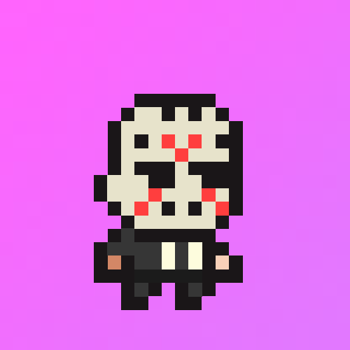 #JPEGFreaks Hero Experiment - Day 2 
Level 1: 10.6% progress 
435/4096 #NFTs minted with #ETH
254/435 (58.4%) staked to earn $JUICE
Top Holder: 35 <a href="/just__pedro/">justpedro.eth</a>
Freak of the day: Jason Mask, Black Suit
Mint Live: jpegfreaks.com