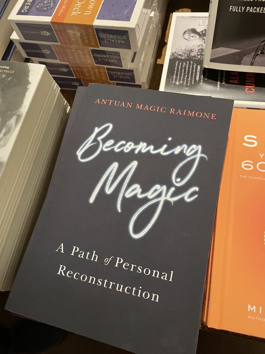 MagicAntuan's tweet photo. In case you missed the first round of copies of my book #becomingmagic that were on sale @dramabookshop there's a new set! THERE'S LIMITED COPIES SO DON'T WAIT TOO LONG! https://t.co/j0zAft9vvk