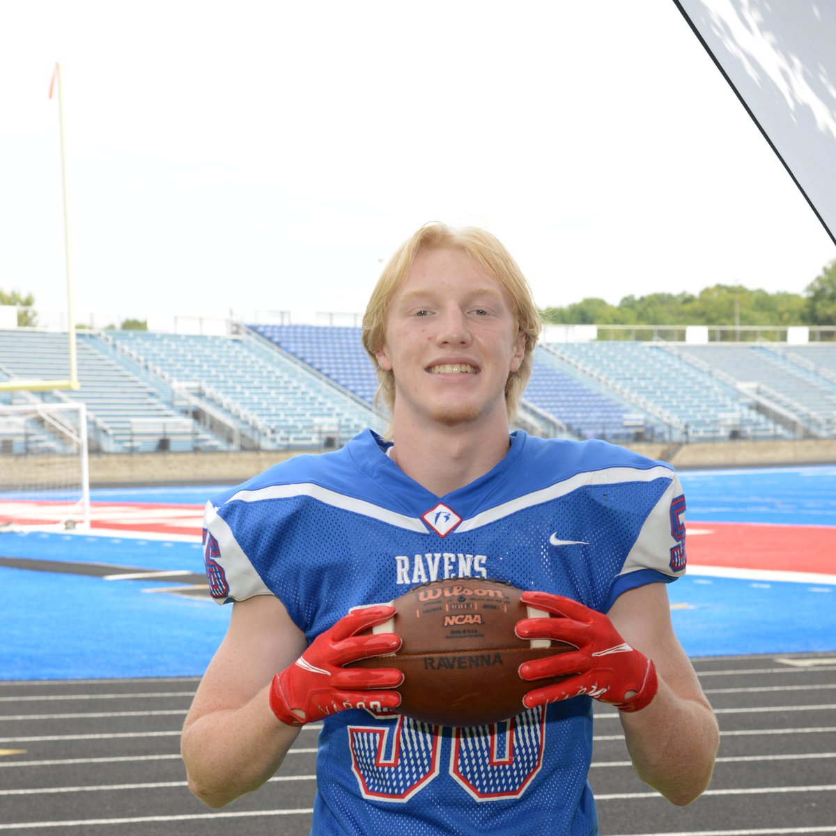 rhsduncan's tweet photo. Congratulations to Ethan Cobbin, Christian Neff, and Dylan Hamlin for being picked to represent Ravenna High School in the 2022 All American Bowl in Jacksonville, FL.  We are very proud of you and know you will represent Ravenna in an amazing way. https://t.co/sR5VpkgicT