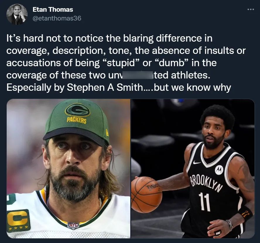 callmeBigMAG's tweet photo. @stephenasmith 🤔🤔🤔🤔 https://t.co/55KdOeAcoD