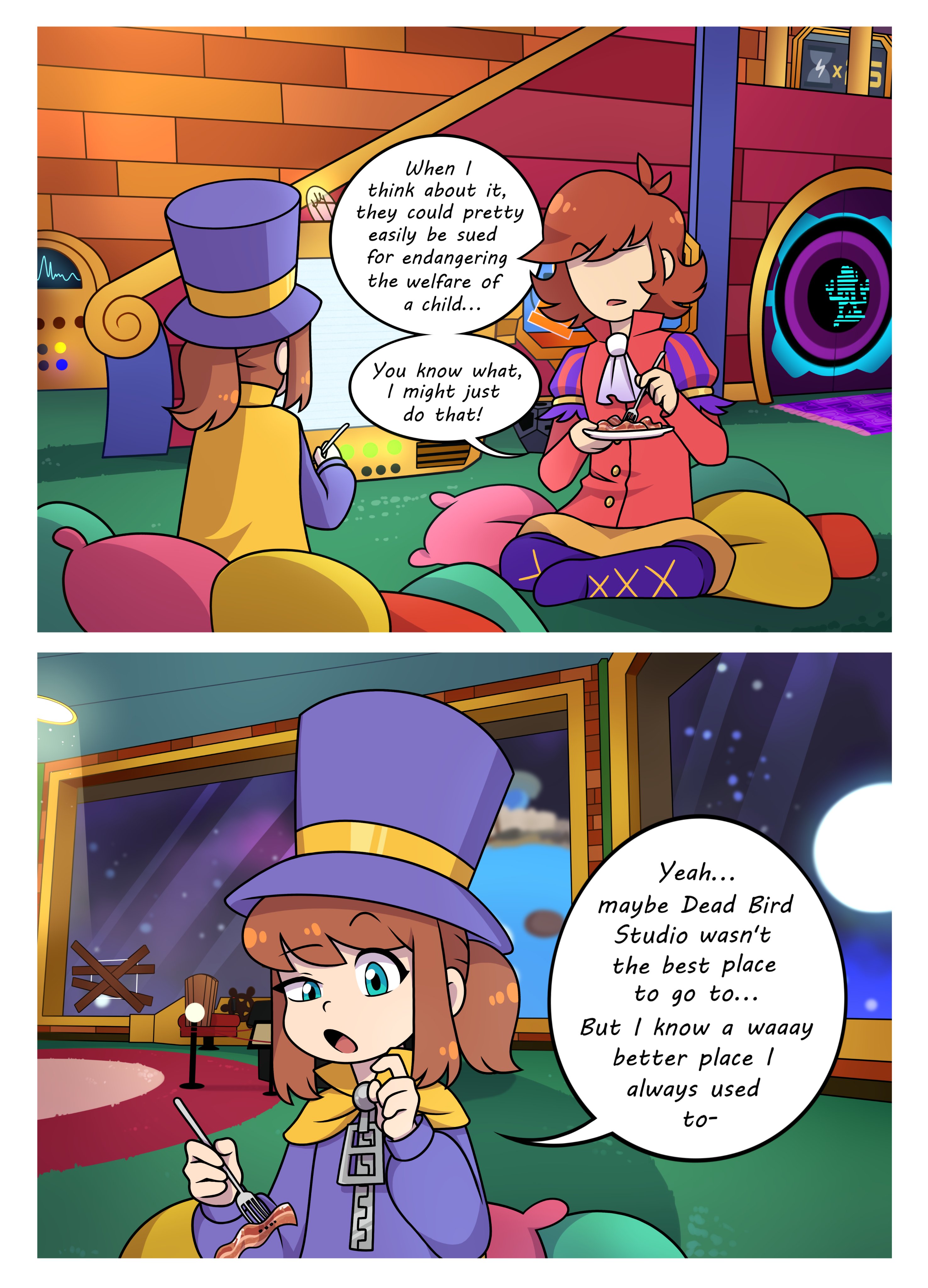A hat in time part 22 - Comic Studio