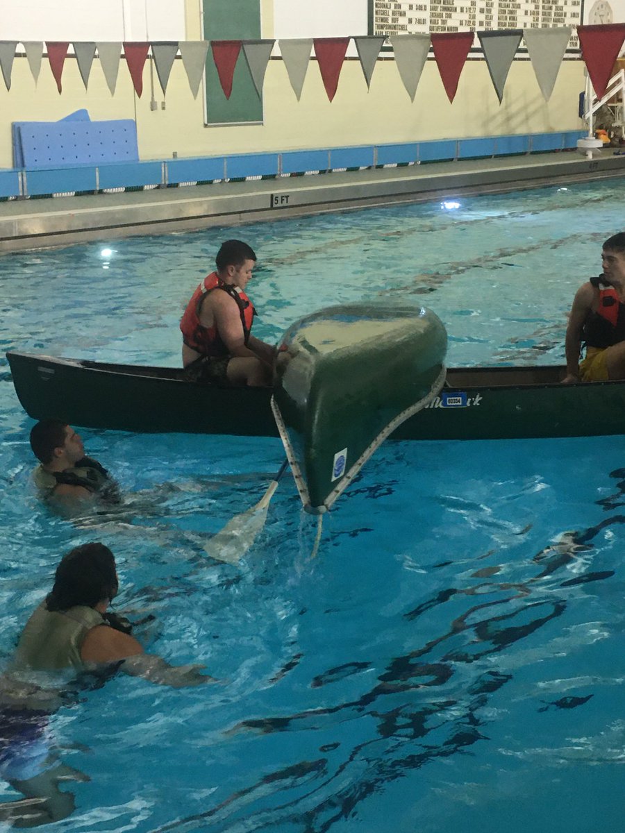 ogoreuc's tweet photo. Canoe over canoe drill in aquatic fundamentals. ⁦@sruaquaticsclub⁩ ⁦@sruphe⁩ ⁦@srucoe⁩ https://t.co/1UBXR3VYoX