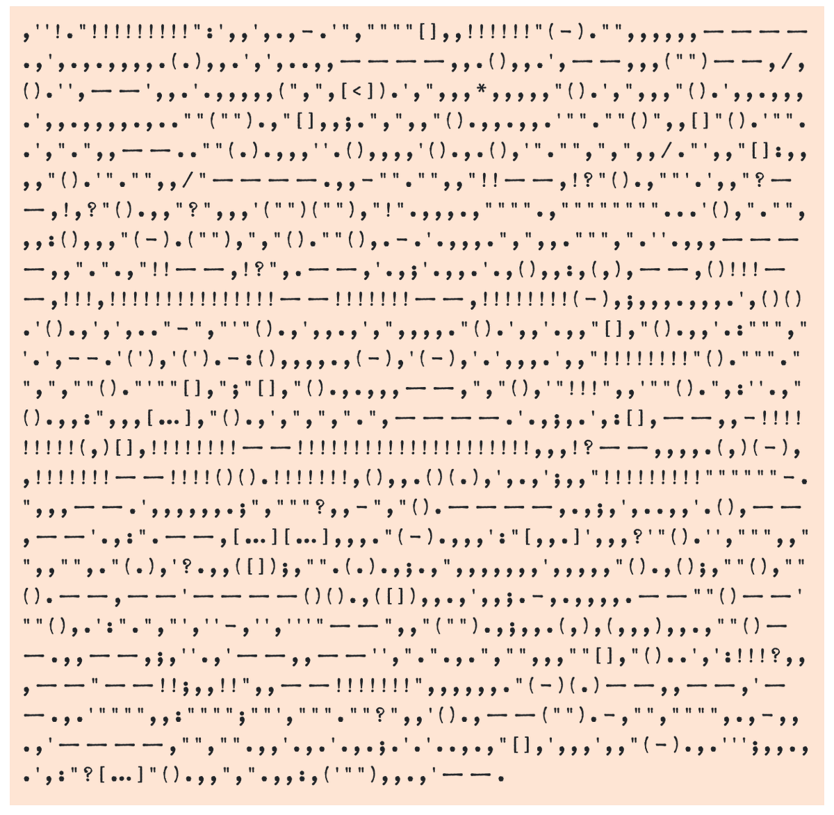 My PMLA article on David Walker's Appeal, run through this:  just-the-punctuation.glitch.me.  With thanks to <a href="/steinjordan/">Jordan Alexander Stein</a> for sending it my way.