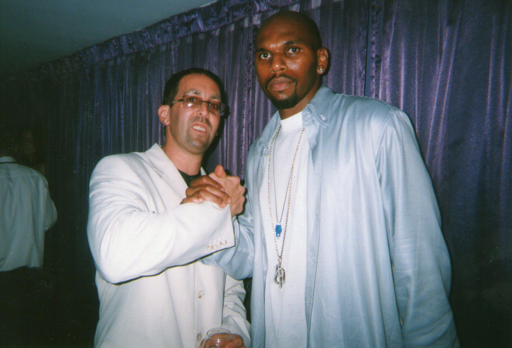    Happy Birthday to Jerry Stackhouse, throwback pic of us 