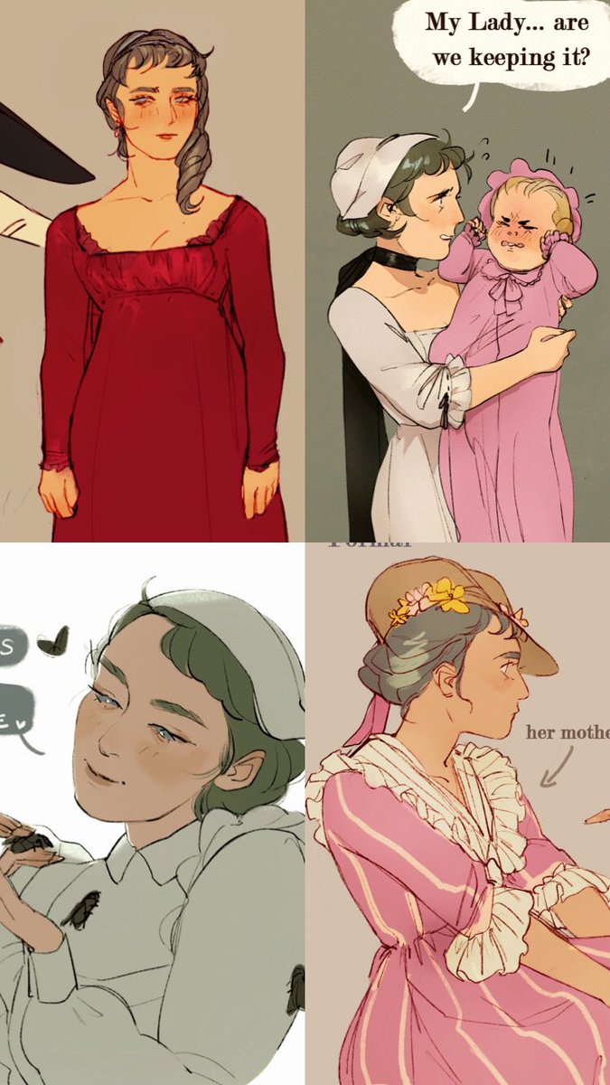 Just learned about Alix of Hesse (Alexandra Feodorovna) because her face reminds me of how I imagine my RE8 maid 
