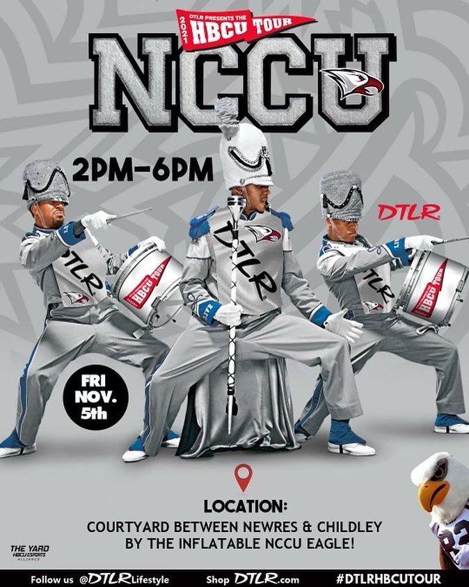 djshowout919's tweet photo. Last stop on the #DTLRHBCUTour !! we bringing some special guests! My guy @DJDoubleA_336 out here providing the vibes! GET HERE!! #ShowoutExperience #EaglePride #nccuhomecoming 
•••
@DTLRVILLA 
@DTLRradioFM 
@globalexpansiontour
@NCCU_SAB 
@NCCU https://t.co/mva3U30a0k