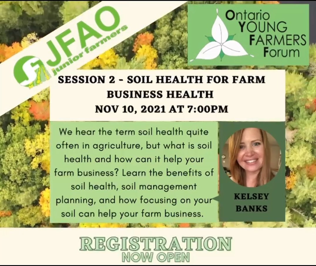 JuniorFarmers's tweet photo. Session 2 here we come!!
We had such a great time listening to our speakers last we can't wait for this session next week!
Sign up now at:
https://t.co/7lKGuIB8v2
#OYFF2021 #farmersforum #soilhealth #18to40 #register #free https://t.co/qtiedWum1f