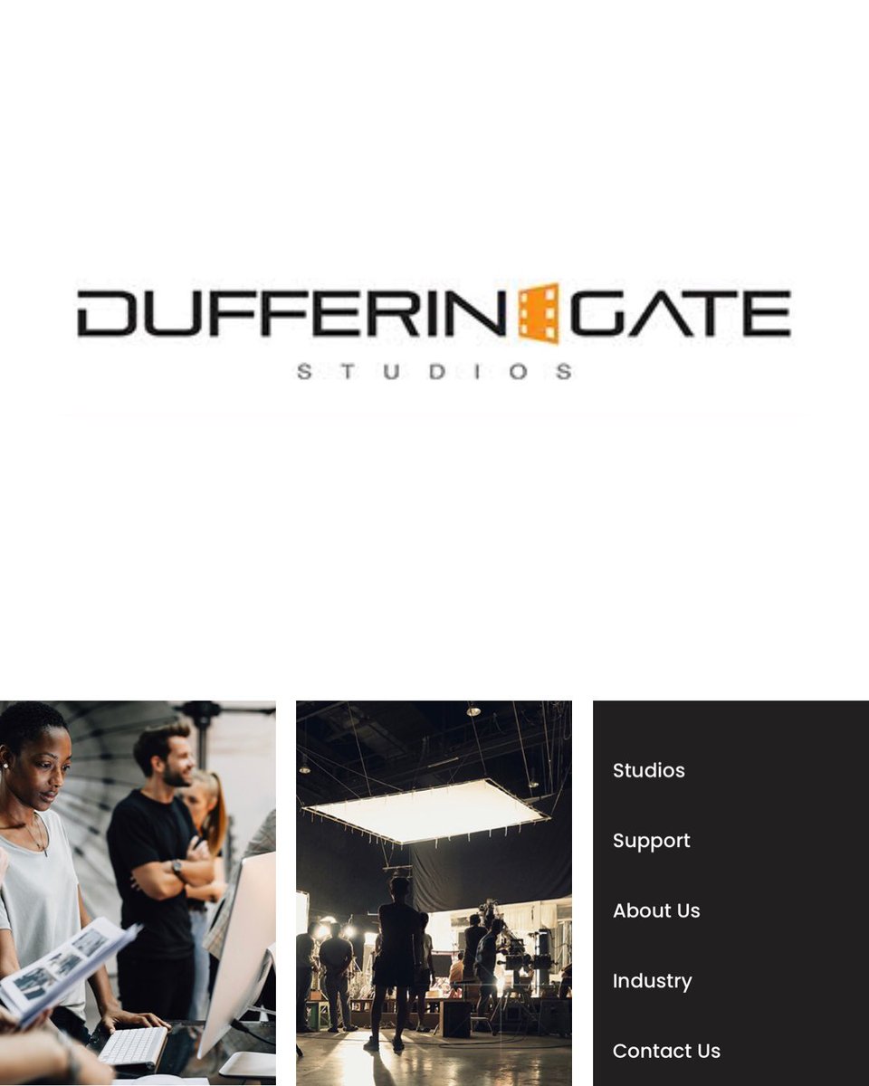 DufferinGate's tweet photo. The new Dufferin Gate website is live!! https://t.co/JBFuchueUY 

For 30+ years #DGStudios has operated in the heart of Ontario's film &amp; television production sector as a proud source of creativity &amp; talent; a place where the full spectrum of industry professionals can thrive! https://t.co/VnAC1utb5z