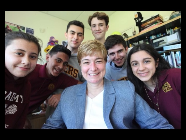 NYSSCAtweets's tweet photo. Congratulations to our #NYSSCA21 Administrator of the Year, Eileen Corigiliano! #buildingastrongerfoundation https://t.co/IkjM27qmtO