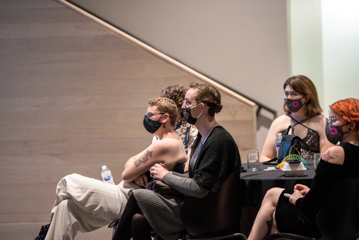 omahafoundation's tweet photo. During a launch party, the community got to meet &amp; celebrate the second cohort of @huespringleader, a leadership institute to support the professional development of #LGBTQIA+ identified individuals from the Omaha area &amp; Midwest region. @itsjabarii was the keynote speaker. https://t.co/mt0fJbQDXS