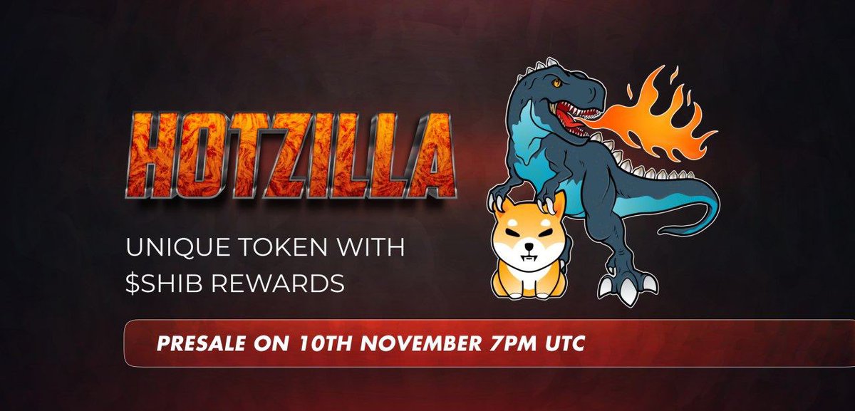 WhiteListENG's tweet photo. #HotZilla announced #Whitelist 🔥

• SoftCap 200 BNB
• HardCap 350 BNB
• Allocation 0.1 – 2 BNB

To participate complete form https://t.co/EZjV17BiTD

📅 Form closing 10th November 

More details https://t.co/OfE8s0MFzK https://t.co/Yge32tzQov
