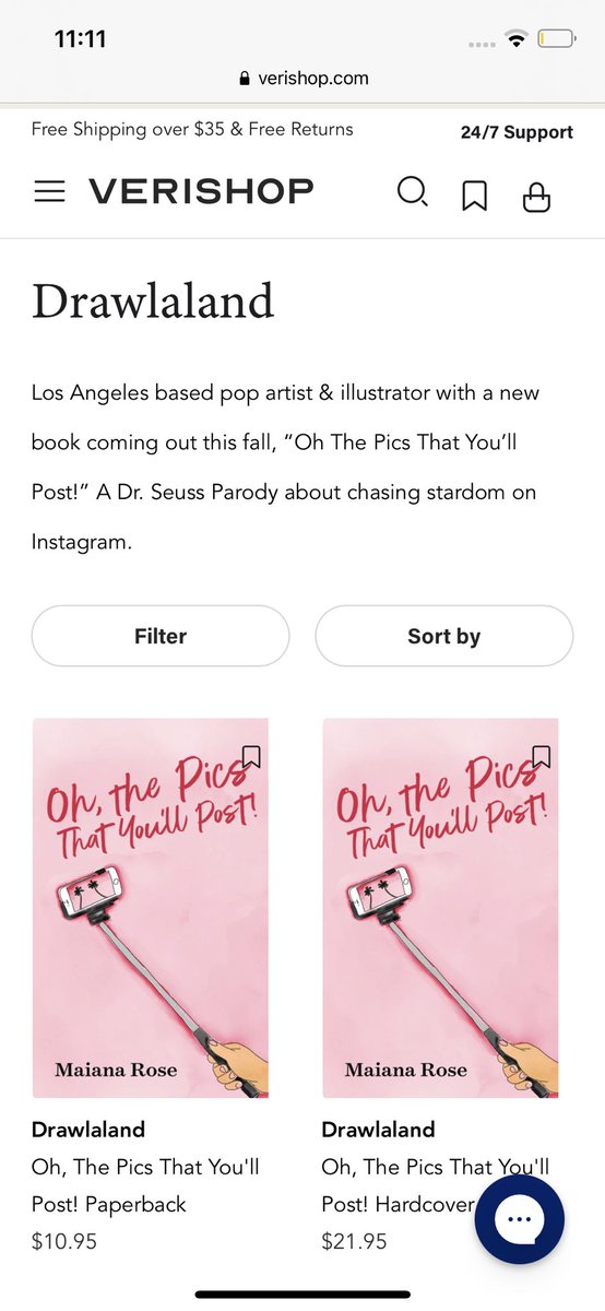Excited to announce my book is now available through <a href="/verishop/">Verishop</a>.  💕💕