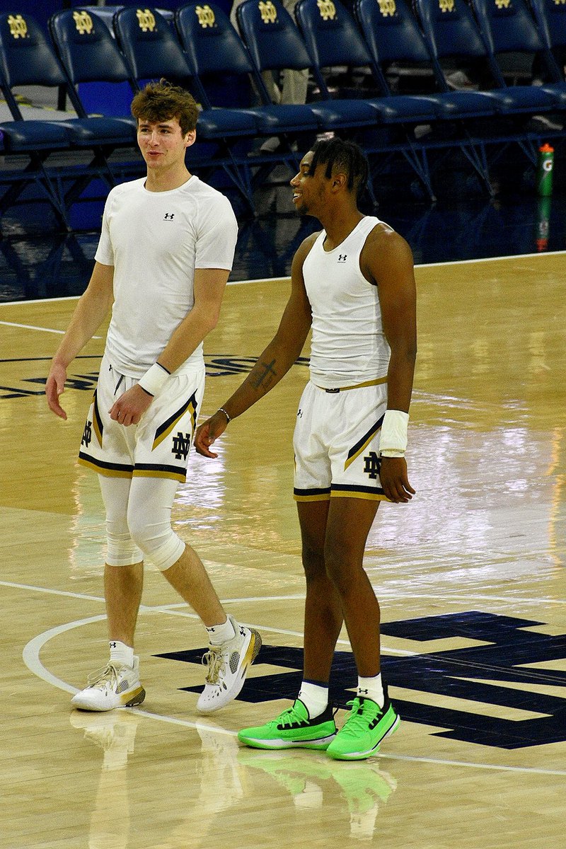 ACruse0's tweet photo. Great to see @blakewesley0 on the court for @NDmbb ☘🏀 https://t.co/J44u1Aboxc