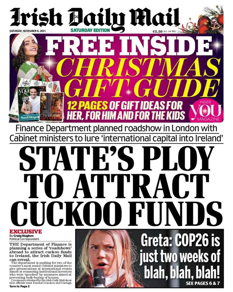 hughescraig90's tweet photo. 🚨🚨 Ministers prepare for international "roadshows" to bring more cuckoo funds to Ireland. https://t.co/DxCW3W2dpC