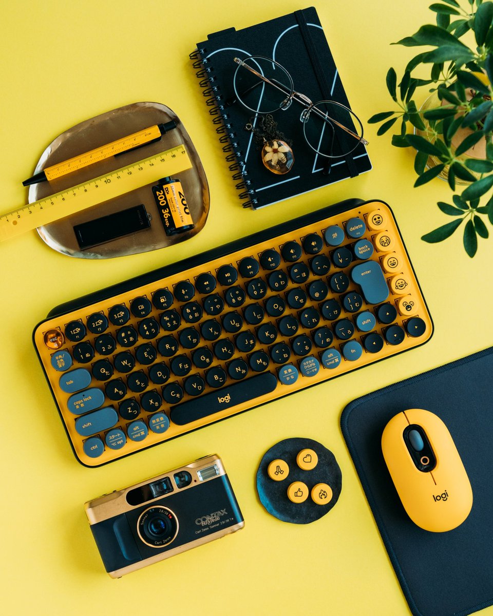 Logicool ロジクール から発売されるキーボードとマウスがオシャレすぎる レトロでポップなデザインに集まるかわいいの声 Togetter