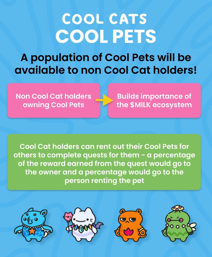 coolcats's tweet photo. 📖 TOWN HALL - 11/5/21 📖

This Town Hall we were introduced to some lore… the CAT-aclysm! AND to Cool Pets which will open opportunities for more people to become a part of the CC community in many different ways! Quest season is coming… 👀🐱💙 https://t.co/FKqlODdyg6