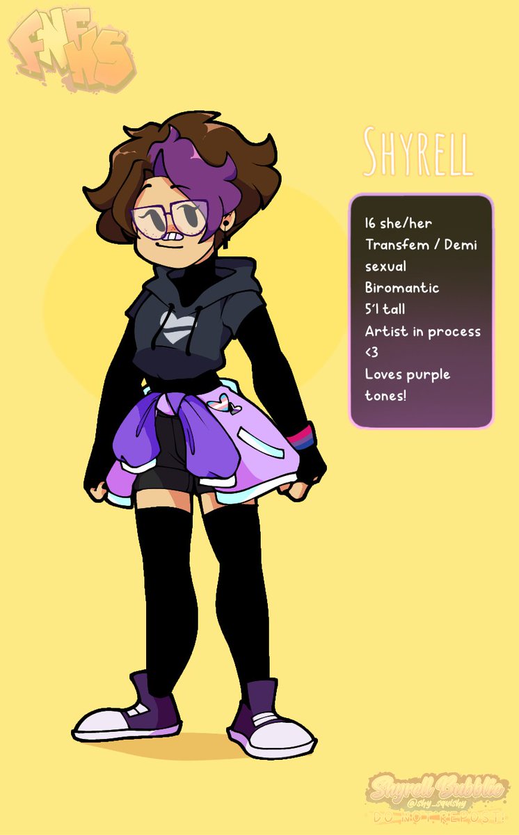 pastelglitterrr's tweet photo. WN ME OLVIDE DE SUBIR ESTO AYUD—

Oal al fin hice a mi sonita Shyrell en Funkinhs, q linda dios me encanta, hace rato ya queria SJGHSJGD
Y claro la chaqueta q lleva en la cintura hace match con la q lleva pico y bf, si 💜💜

‹𝟹﹕✦ — #FunkinsonaHS #FunkinHS !¡ https://t.co/dyuxEWuB6s